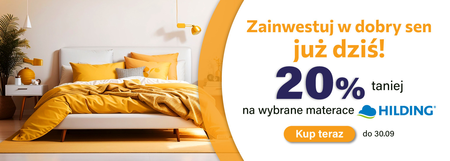 Promocja - materace Hilding 
